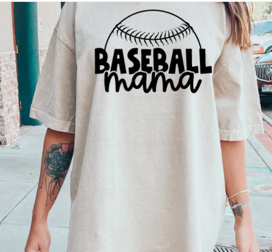 Baseball Mama - T Shirt